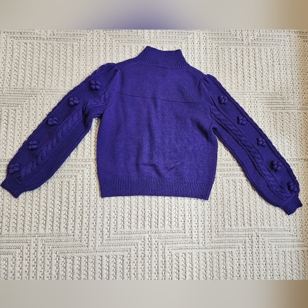 Maeve by Anthropologie Kiara Bauble Sleeve Sweater